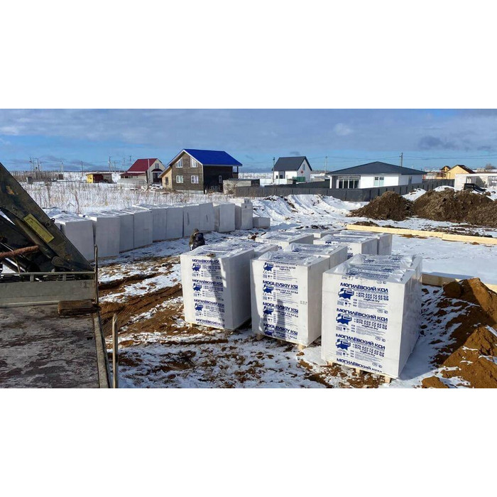 Газобетон Могилевский КСИ D600 150x250x625 мм фото 2